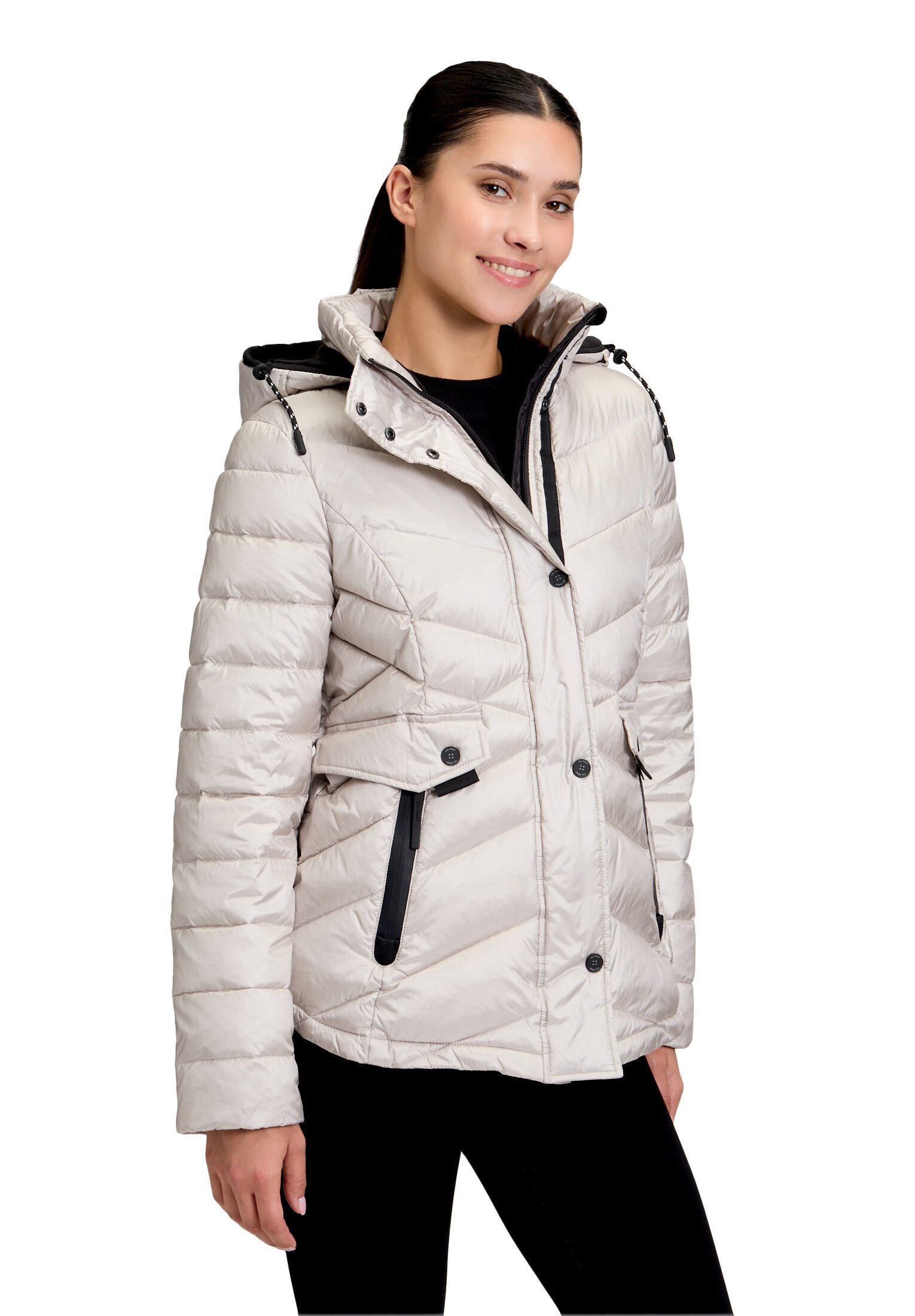 Gil Bret Steppjacke Damen mit abnehmbarer Kapuze