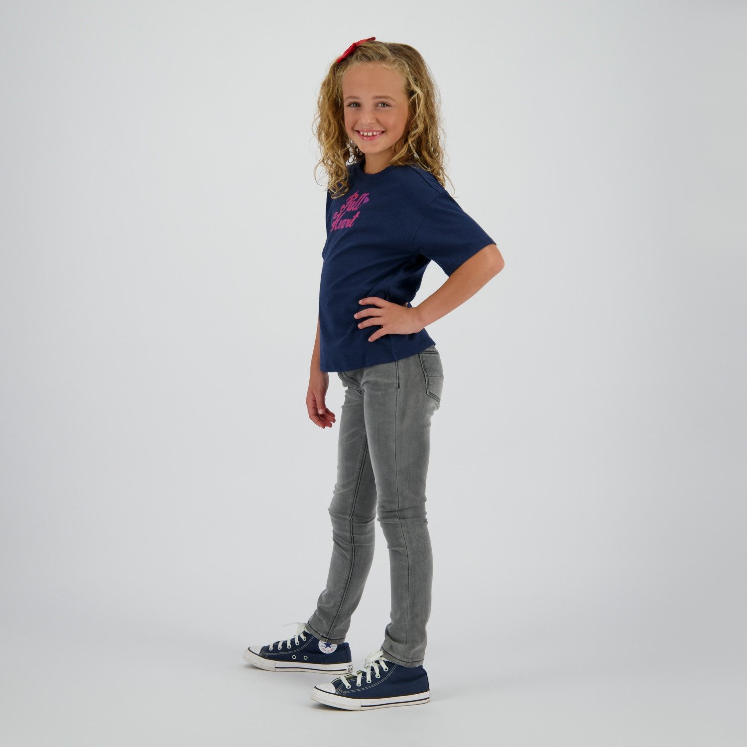 Vingino Skinny-fit-Jeans 5-Pocket-Style, mit Stretch, für Girls – Bild 5 von 5