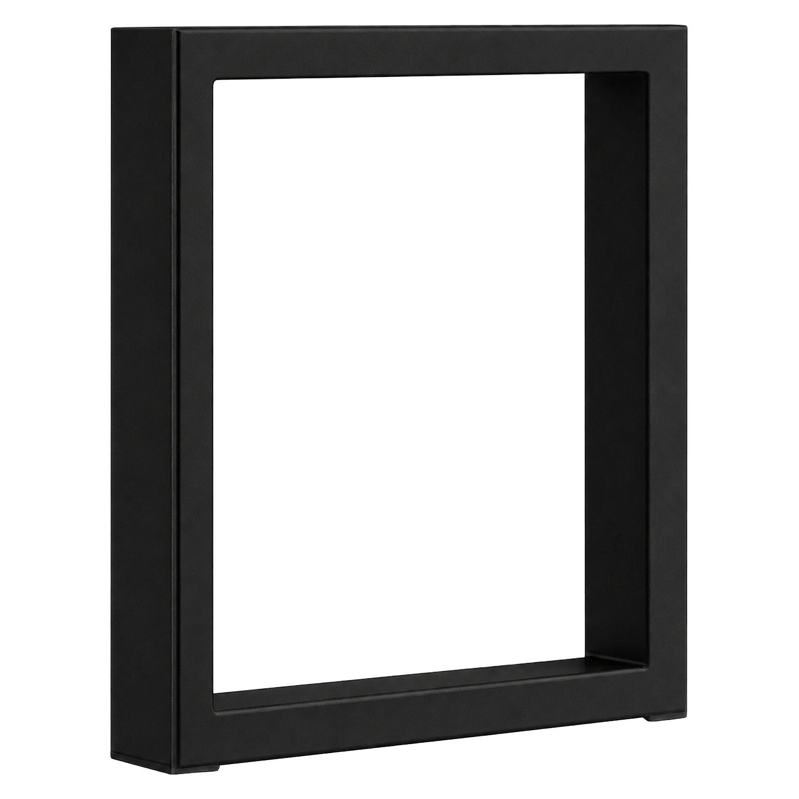 SO-TECH® Tischgestell Bankgestell für Sitzbank, Couchtisch oder Esstisch (1-St), Höhe 430 x Breite 300 mm Stahl Schwarz Profil 60 x 20 mm