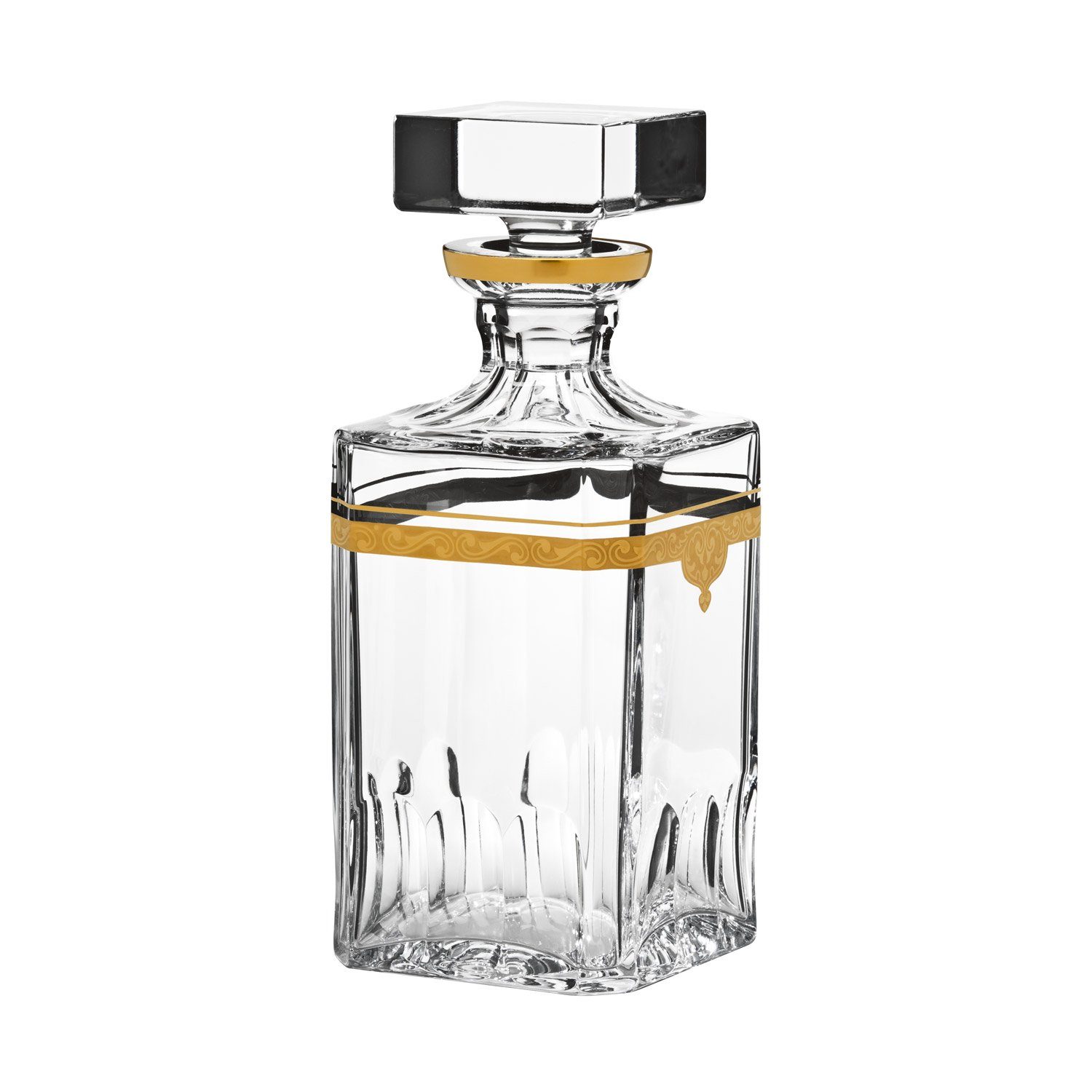 Karaffe Whiskykaraffe Kristall Sanssouci clear (25 cm) - Handmade