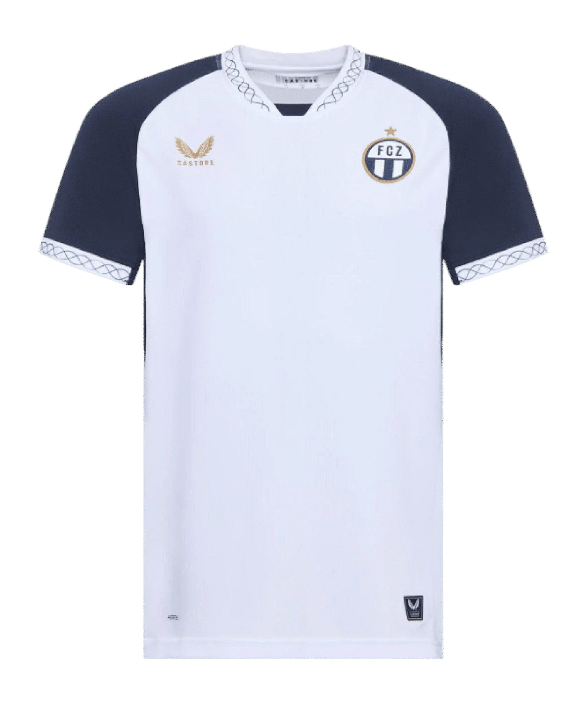 Castore Fußballtrikot Castore FC Zürich Trikot Heim 2025/2026 Weiß Teamsport