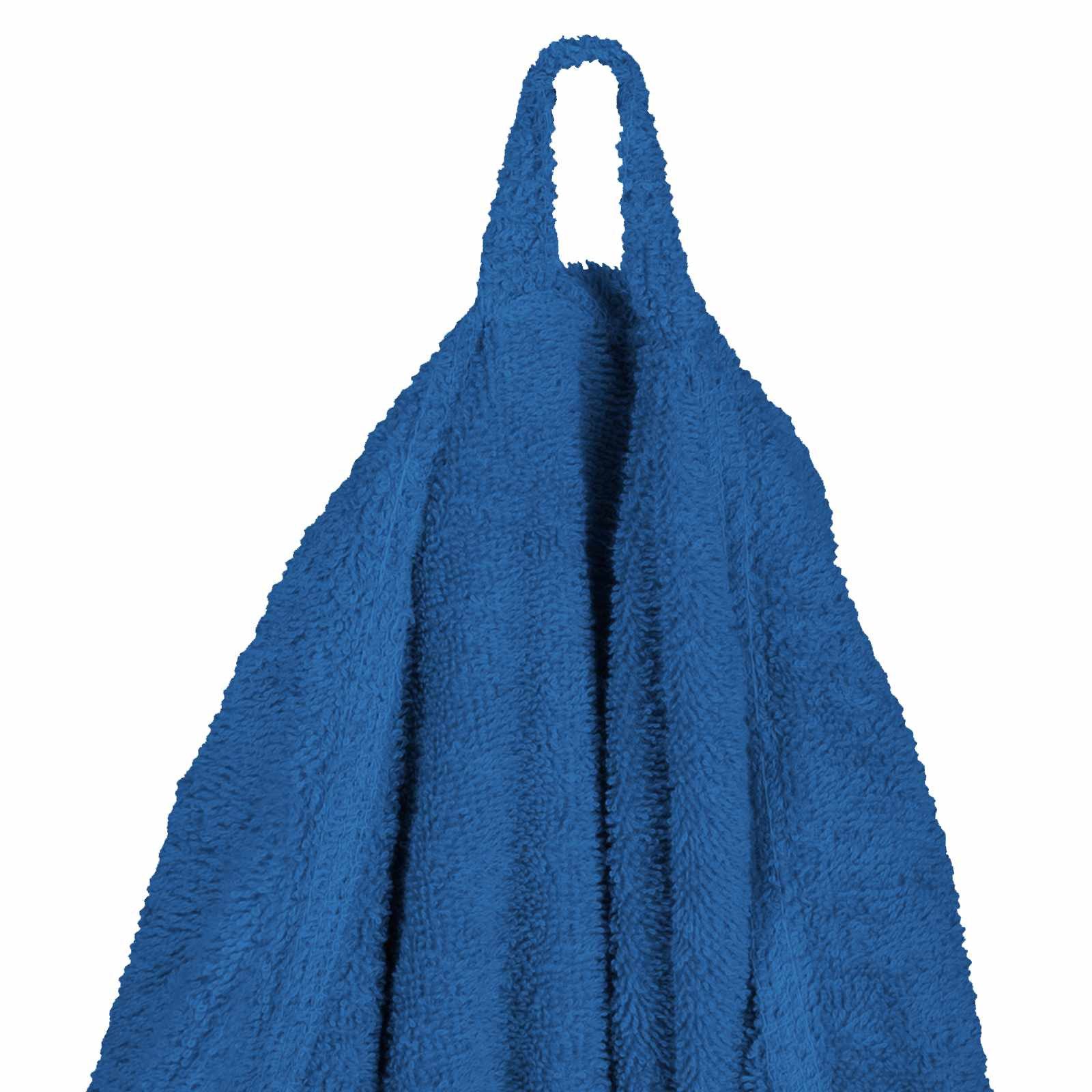vidaXL Bademantel Bademantel KINN Blau XXL Baumwolle, Baumwolle