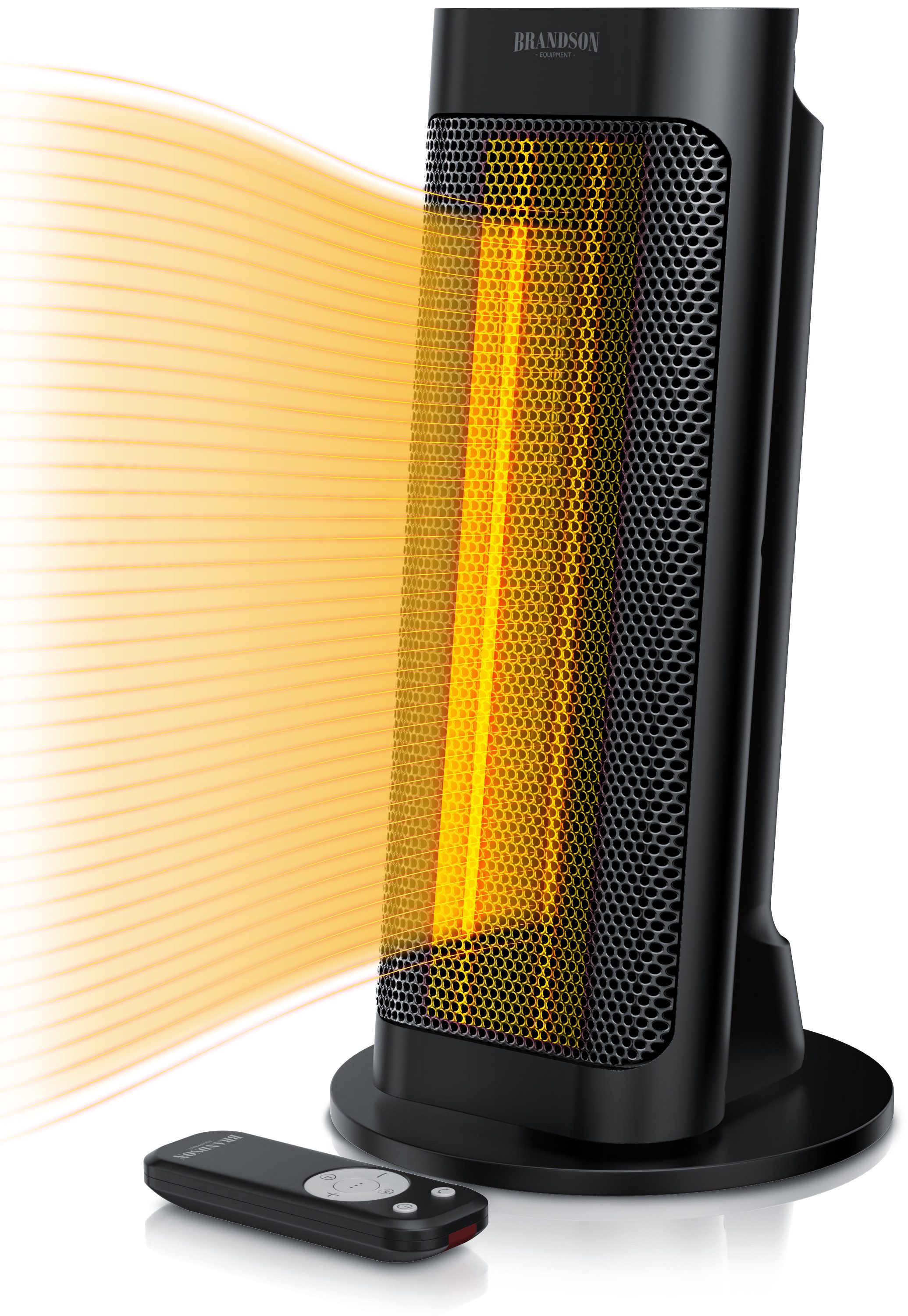 Brandson Keramikheizlüfter Heizlüfter mit Fernbedienung, energiesparend & l günstig online kaufen