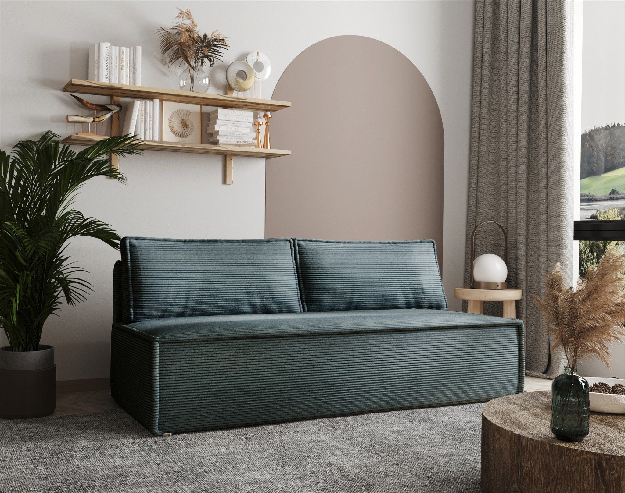 Fun Möbel Schlafsofa Sofa Designersofa EMMA günstig online kaufen