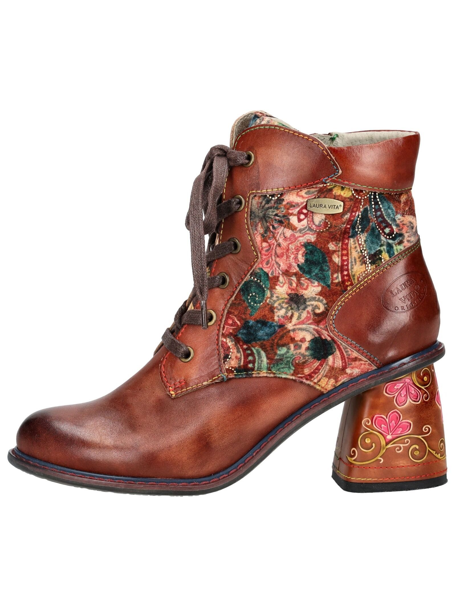 LAURA VITA LAURA VITA Stiefelette Leder/Textil Schnürstiefelette günstig online kaufen