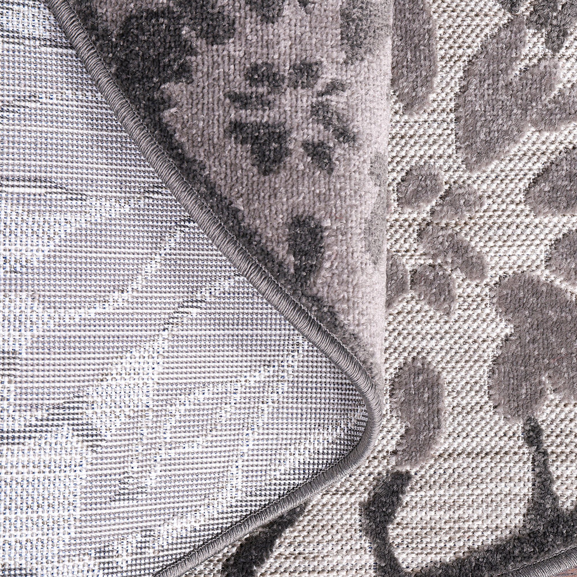 Sanat Teppich Floral 2 Outdoor, auch als Läufer und rund, rund, Höhe: 6 mm, In- und Outdoor geeignet, Blumen, Balkon, Terrasse, Außenbereich – Bild 3 von 5