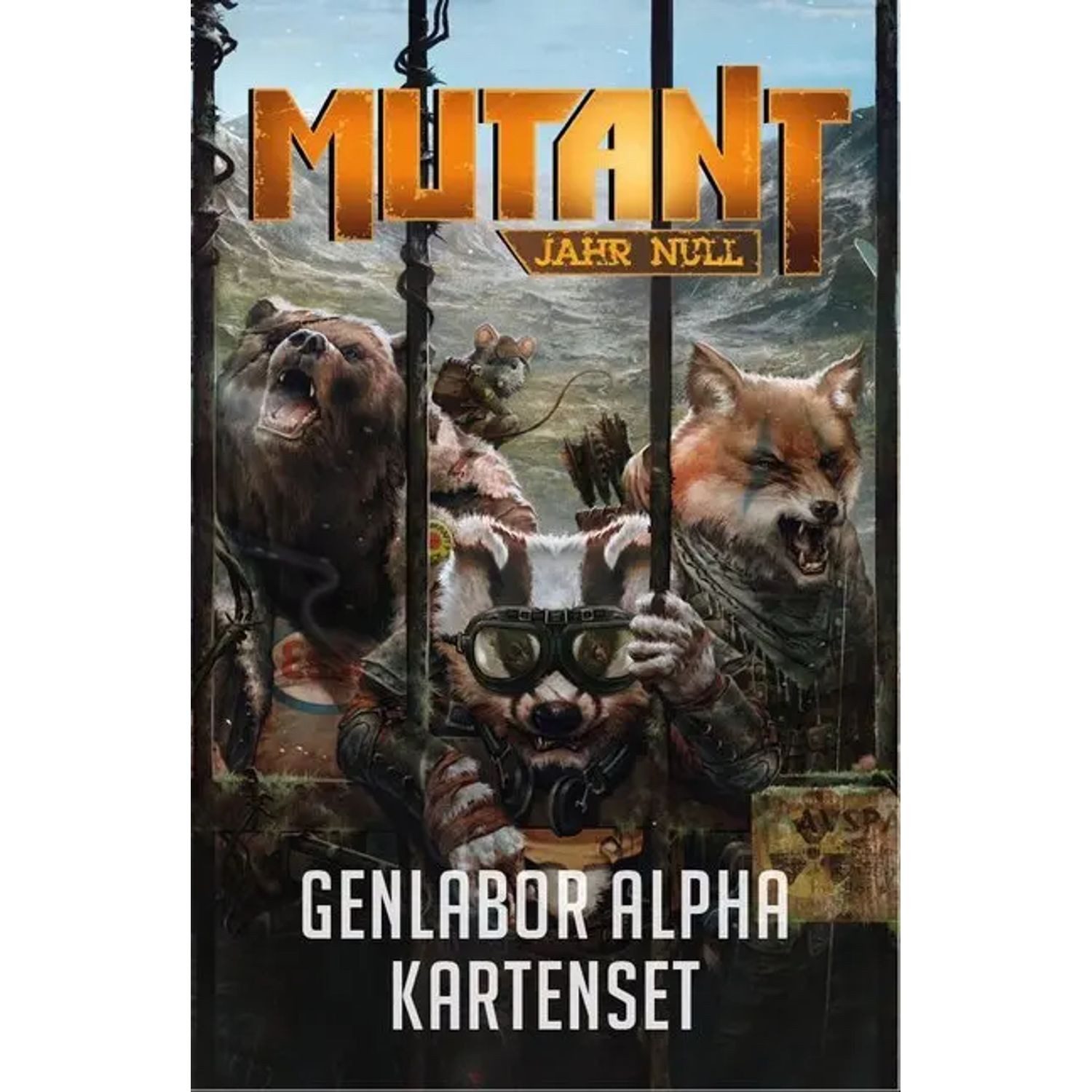 Uhrwerk Verlag Mutant: Genlabor Alpha - Kartenset