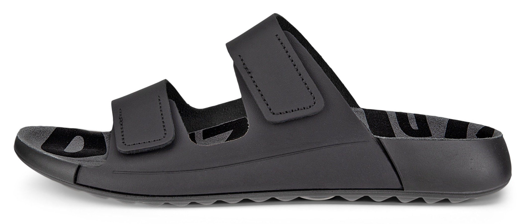 Ecco COZMO W Pantolette Sommerschuh, Schlappen mit zwei Klettverschlussriemen