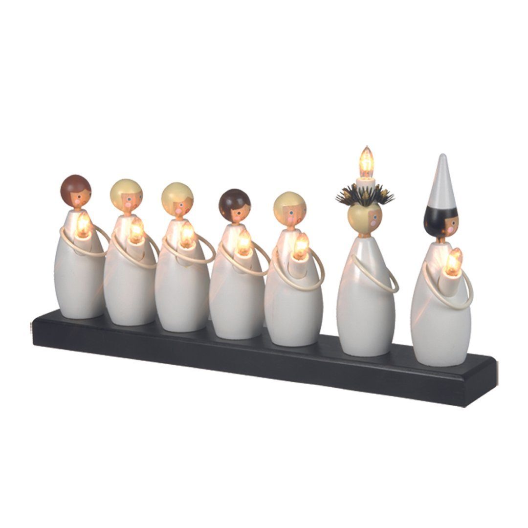 STAR TRADING Fensterleuchter Star Fensterleuchter "Luciatag", 7-flammig, Ho günstig online kaufen