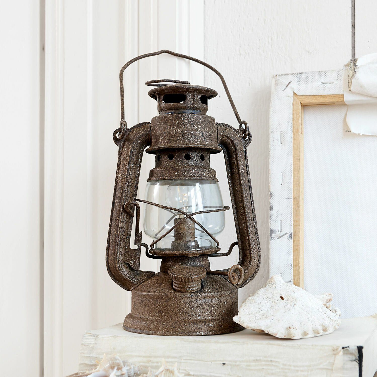 Mirabeau LED Laterne LED-Laterne Oxcroft antikbraun günstig online kaufen