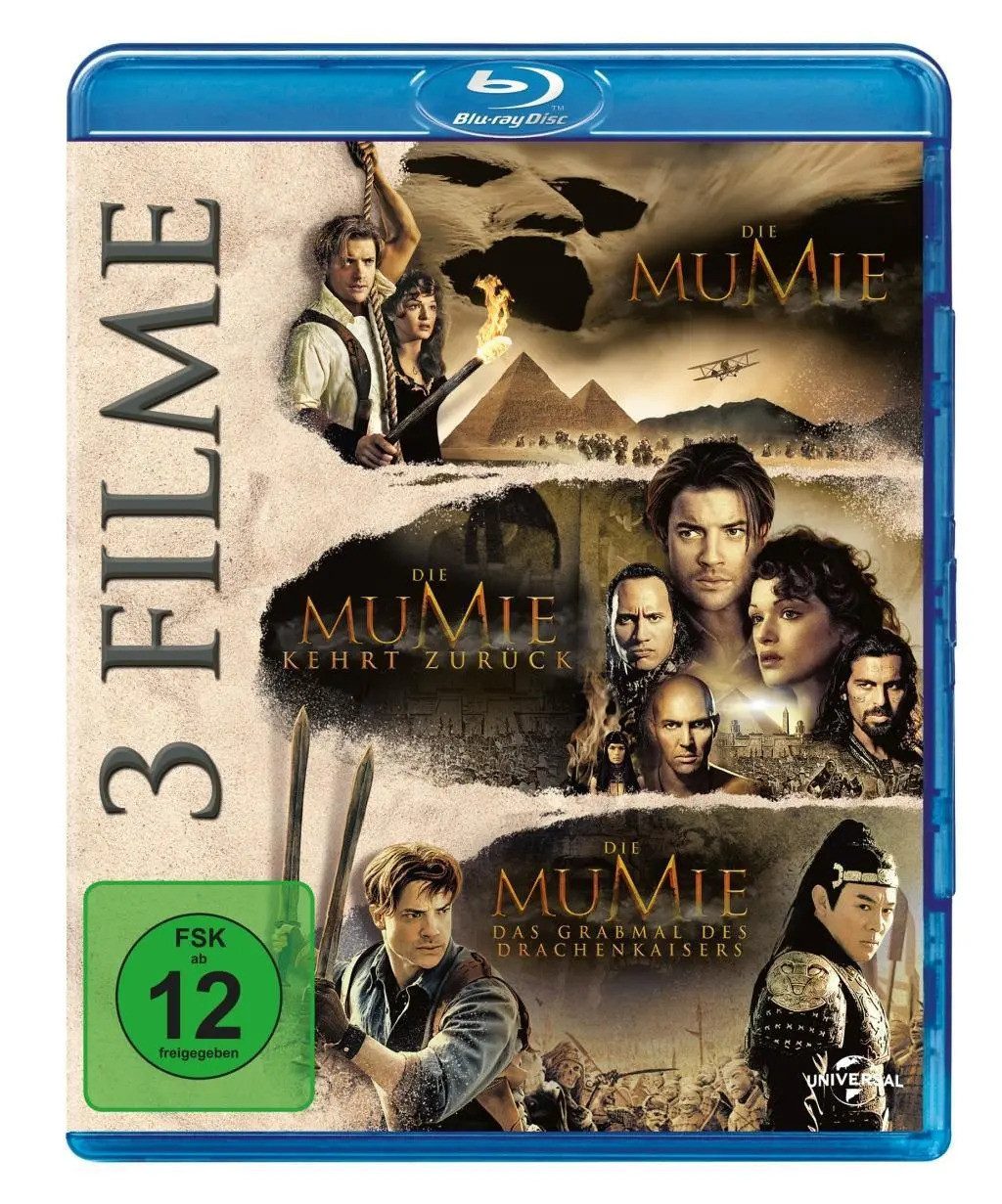 Blu-ray Die Mumie 1-3