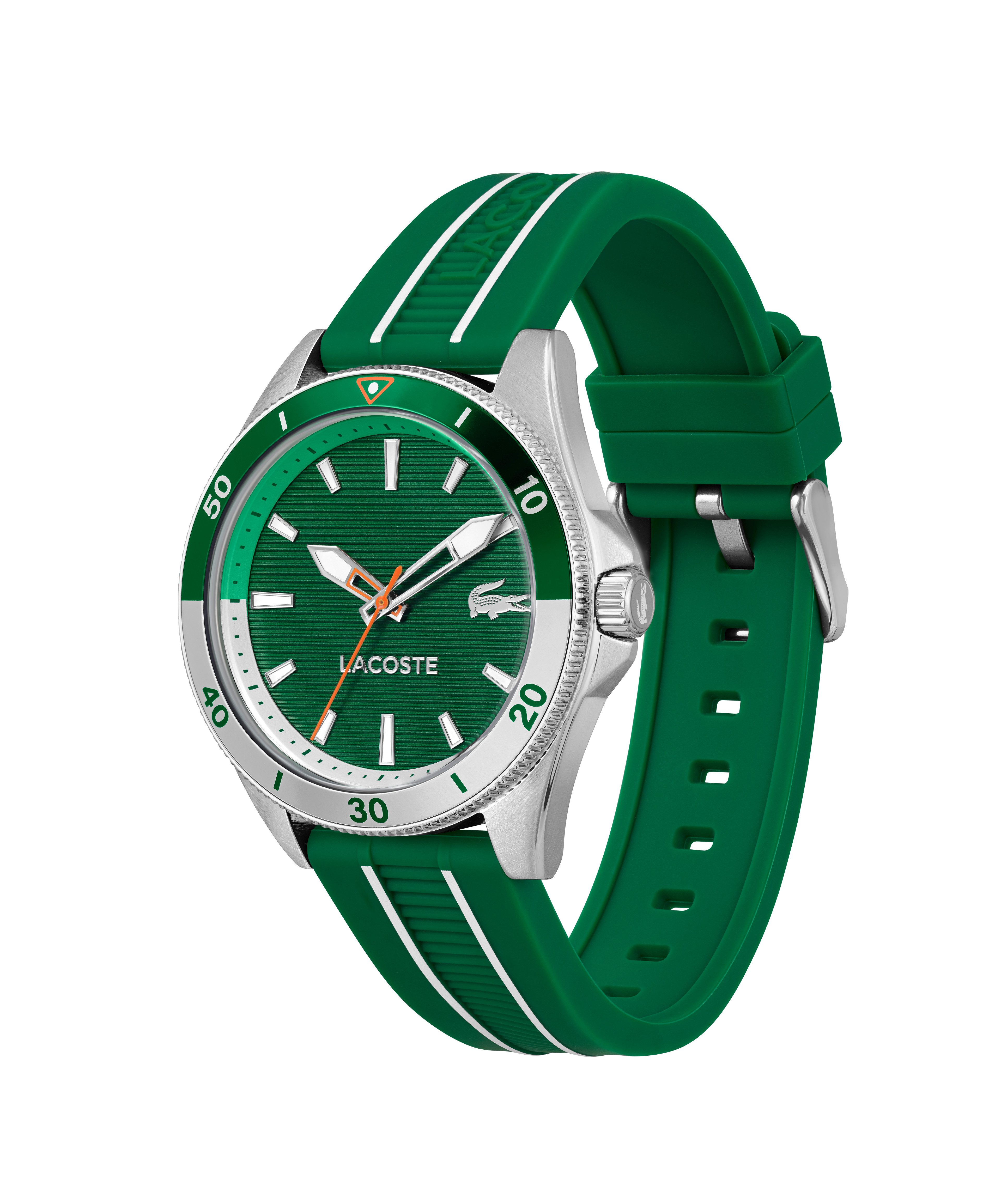 Lacoste Quarzuhr MAINSAIL 2011455, Armbanduhr, Herrenuhr, Silikonarmband, analog