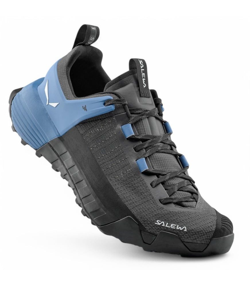Salewa Wildfire NXT (Zustieg/Speed-Hiking) onyxgrau/blau Damen Wanderschuh