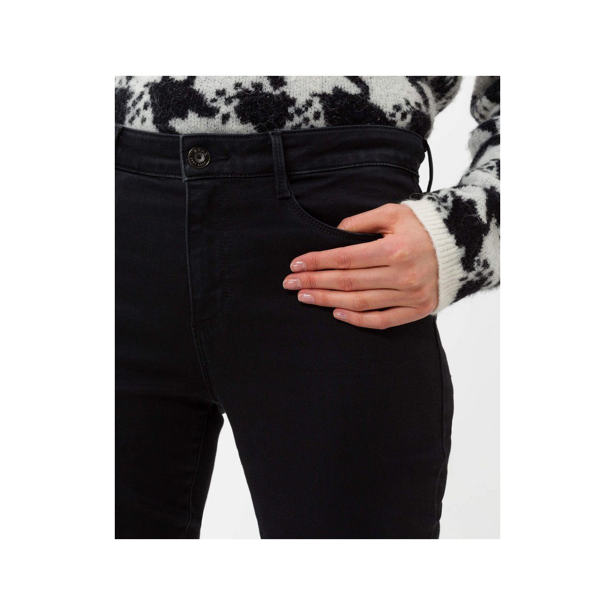 Brax Skinny-fit-Jeans schwarz black clean black (1-tlg)