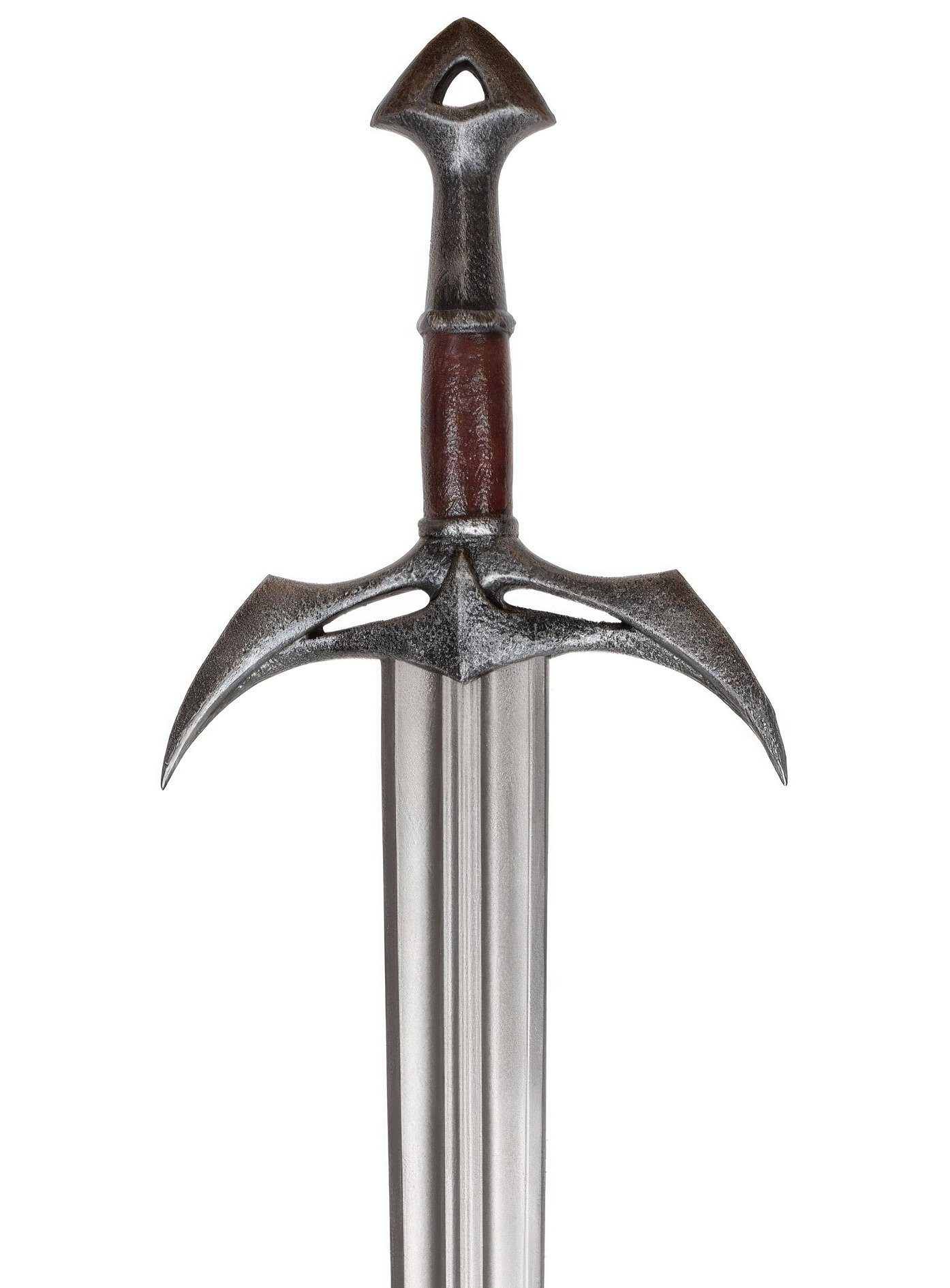 Metamorph Spielzeug-Schwert Kurzschwert - Korax (86cm), Diese außergewöhnliche, geschwungene Larpwaffe eignet sich hervorrag