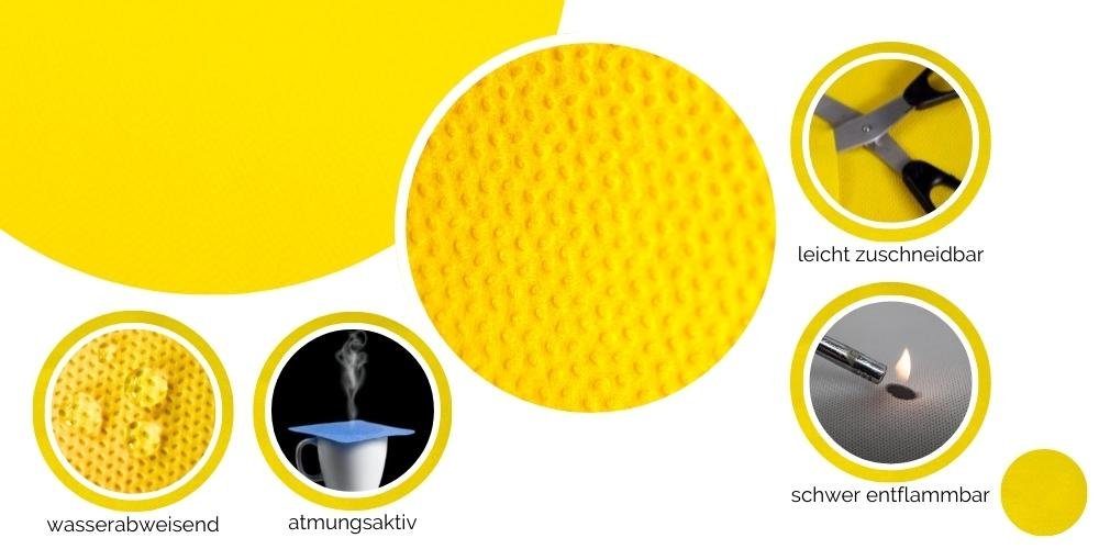 Sensalux Tischläufer Sensalux Tischläufer, stoffähnliches Vlies, Farbe + Br günstig online kaufen