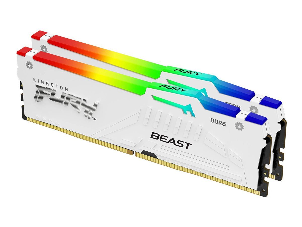 Kingston KINGSTON FURY Beast RGB 64GB Kit (2x32GB) PC-Arbeitsspeicher