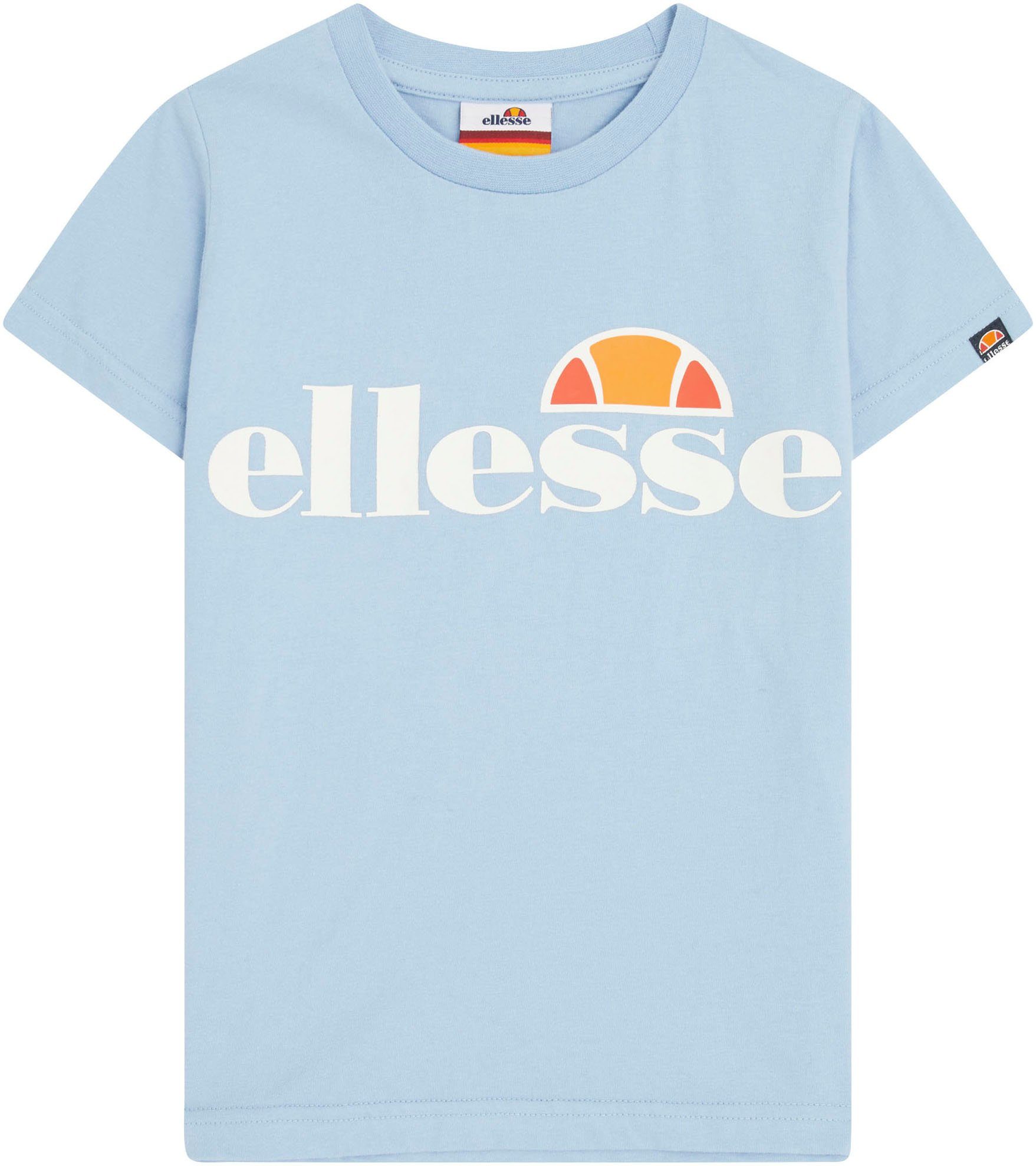 Ellesse T-Shirt MALIA TSHIRT - für Kinder, Bündchen-/Rippstrick-Kragen