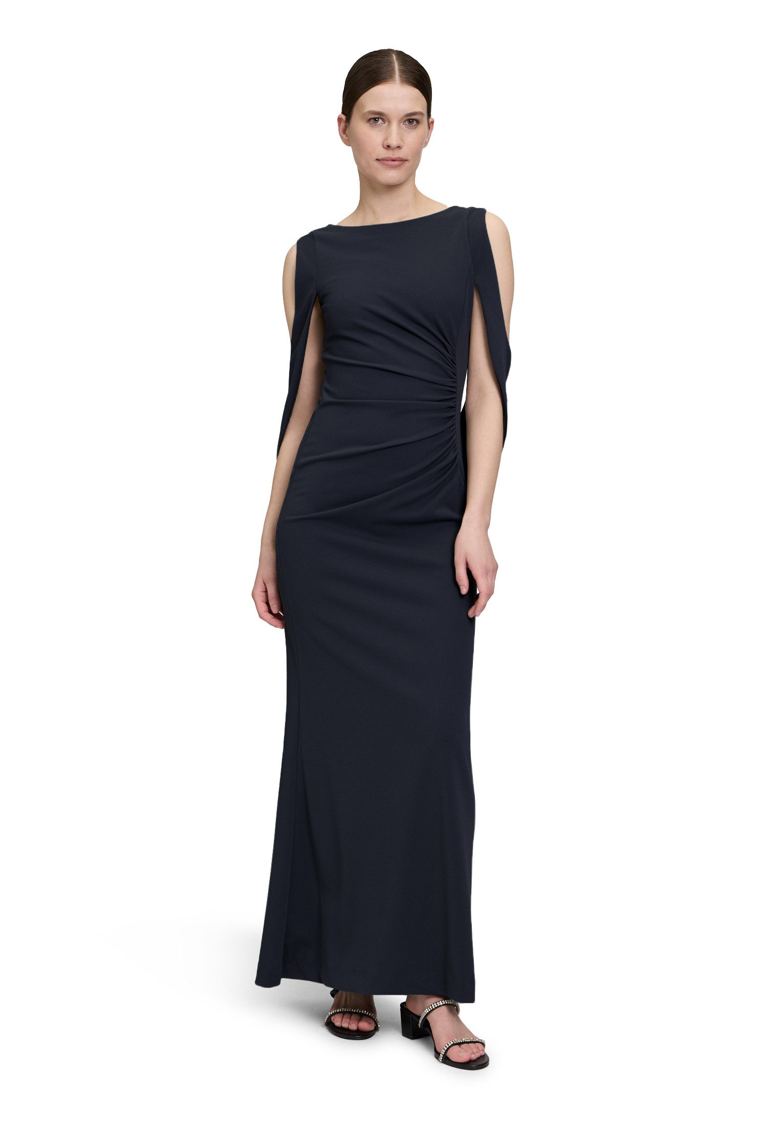 Vera Mont Abendkleid Damen Abendkleid mit Spitze Nahtführung günstig online kaufen