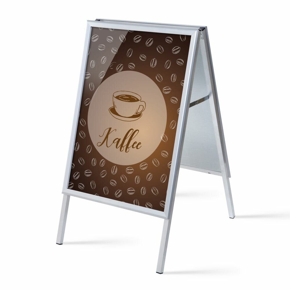 Showdown Displays Standregal A1 - Komplett-Set - Kaffee Deutsch - Braun/Schwarz, 1-tlg.
