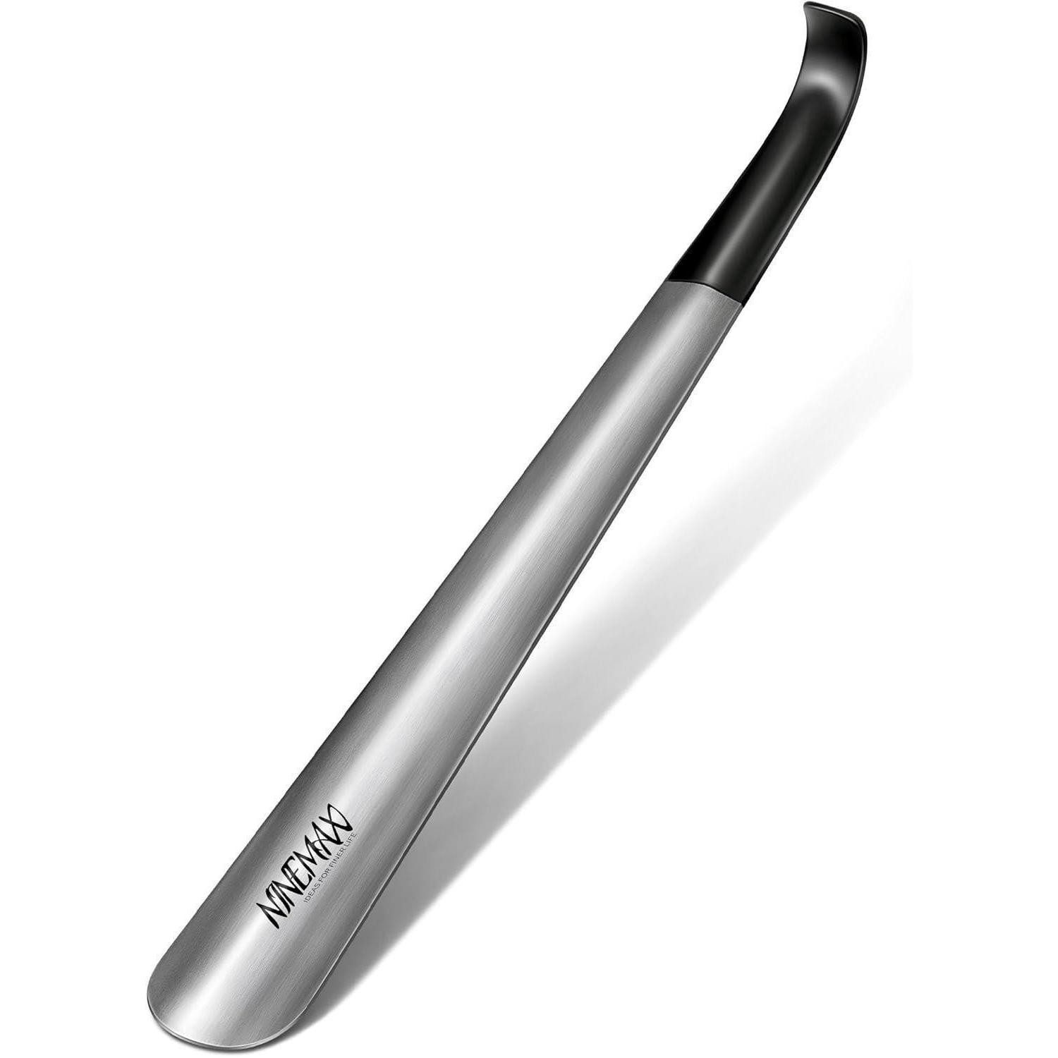 LuxusKollektion Schuhlöffel Schuhlöffel 42cm Edelstahl Schuhanzieher Silbrig 1er-pack B