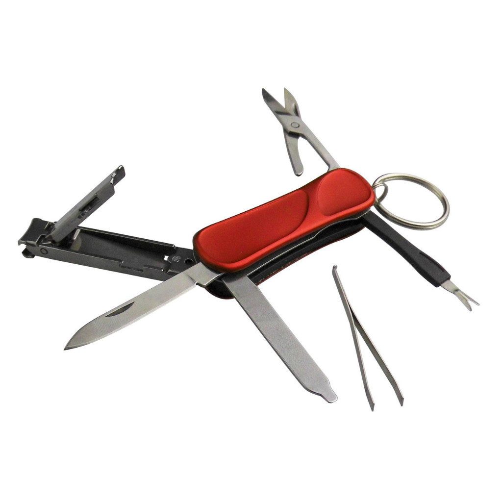 Munkees Multitool Kompaktes Tool mit 5 Funktionen für Maniküre, Edelstahl, (1 St)