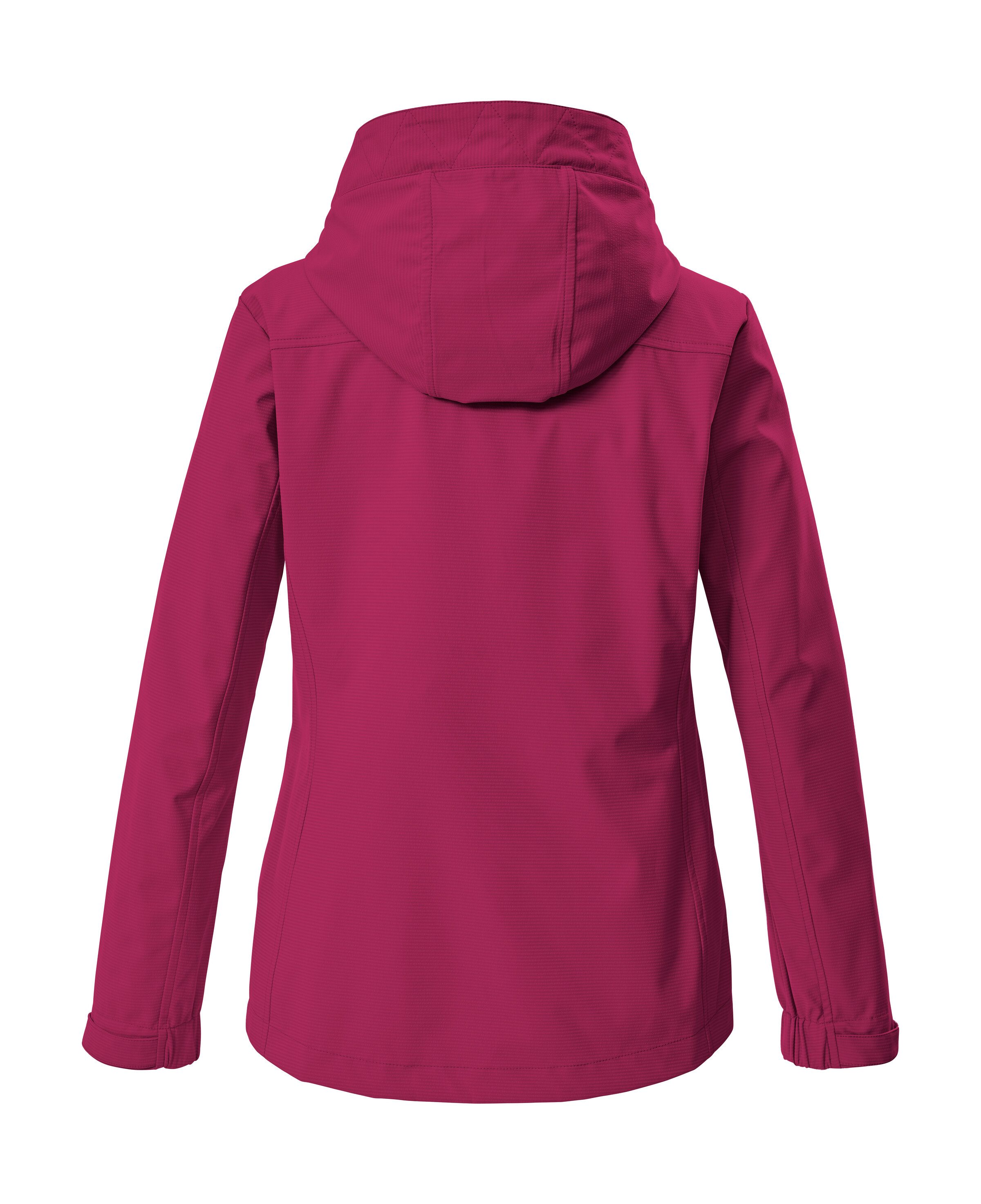 G.I.G.A. DX by killtec Softshelljacke GS 111 WMN SFTSHLL JCKT Atmungsaktive, wasserabweisende Damenjacke mit verstellbarer Kapuze
