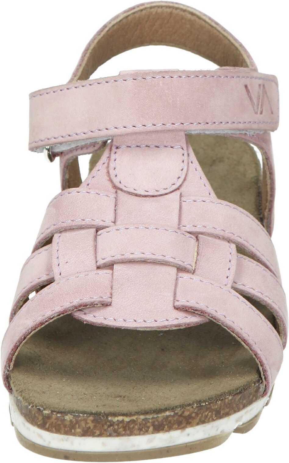 aus Vado Nubukleder pink Sandaletten Sandalette