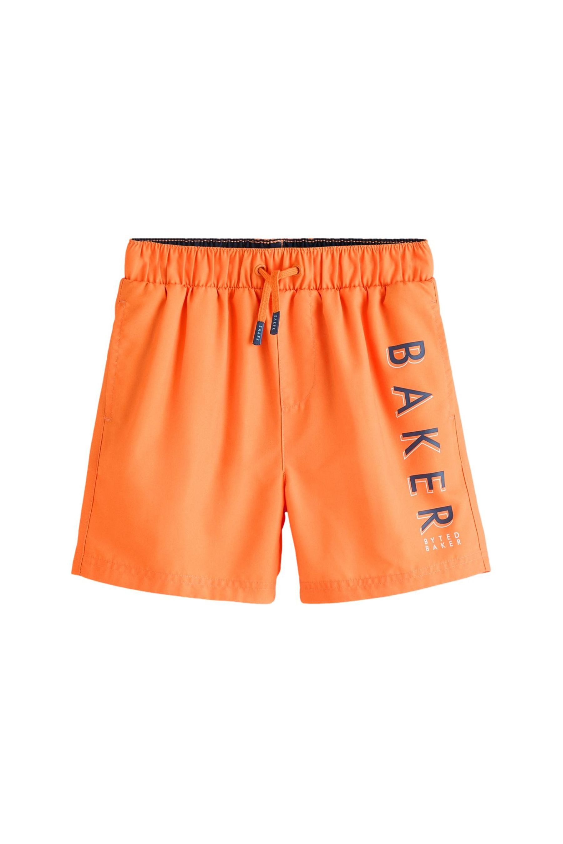 Baker by Ted Baker Badeshorts Baker by Ted Baker Badeshorts in Orange (1-St)