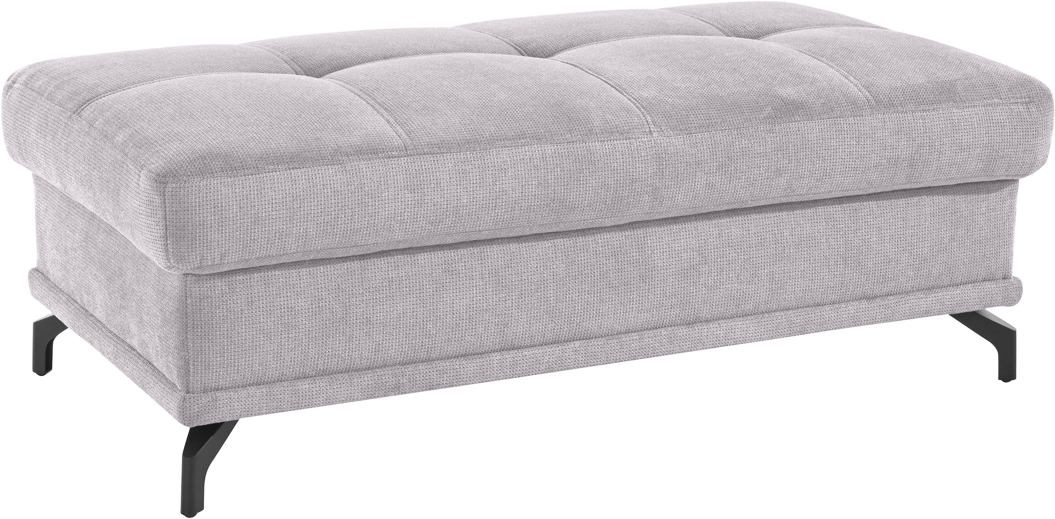 OTTO home Polsterhocker Costello, B: 133 cm, individuell zu kombinieren, Federkern