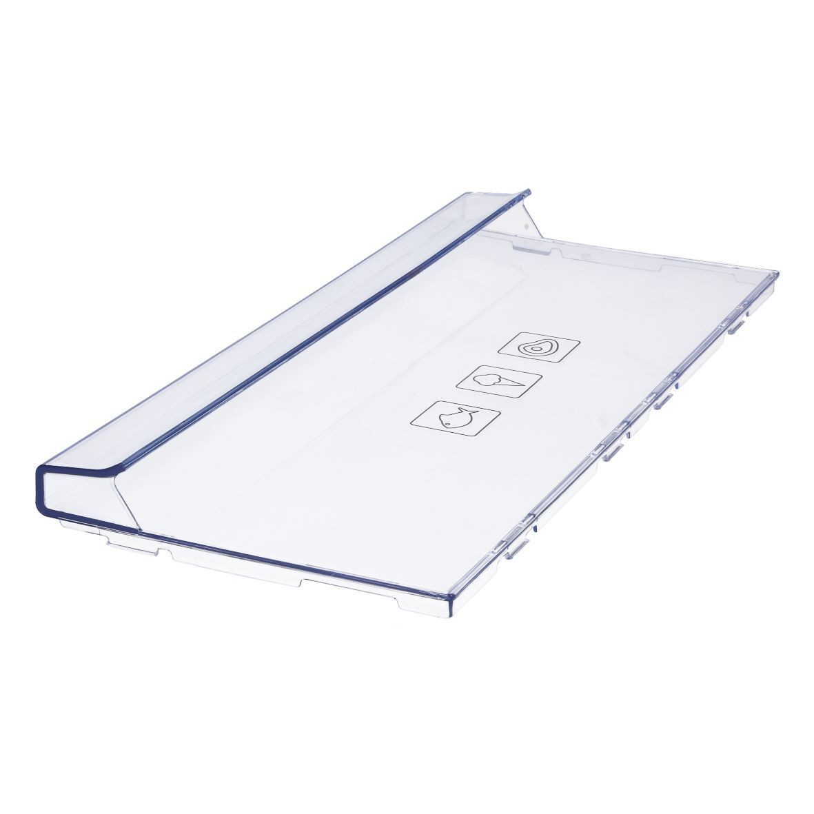 easyPART Türgriff wie Beko 5928580100 Griffblende für, Kühlschrank / Gefrierschrank