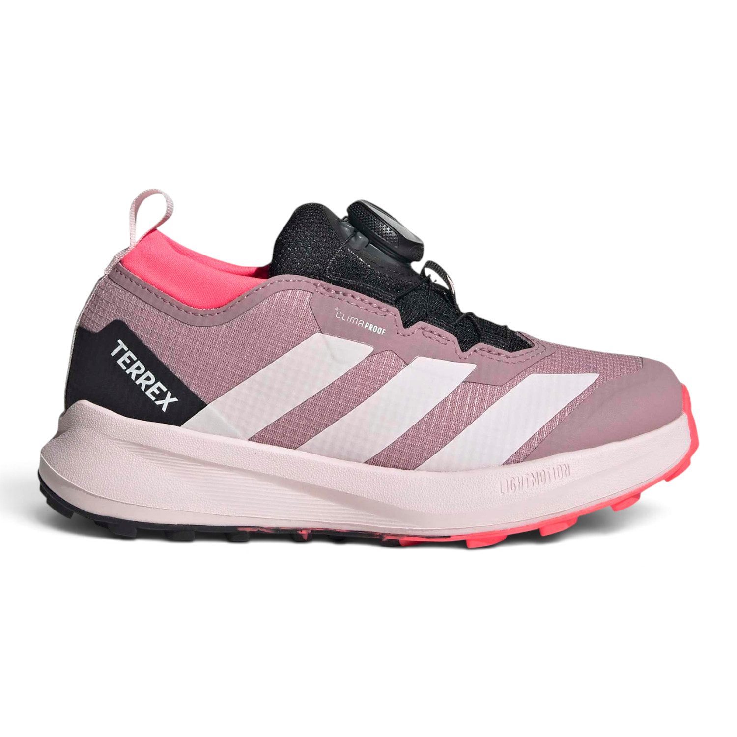adidas Performance Terrex Agravic Boa 2026 (BOA-Schnürsystem) hellviolett/weiss Mädchen Laufschuh
