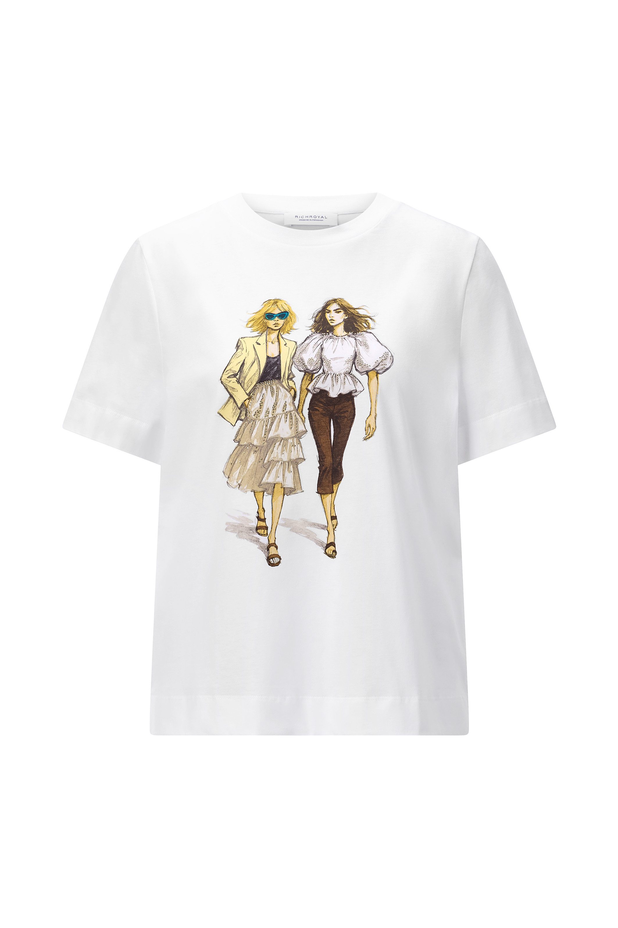 RICHROYAL Kurzarmshirt