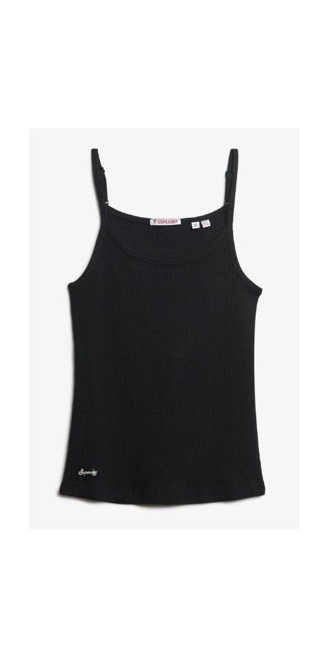 Superdry Jackenblazer ATH ESS SCOOP NECK VEST BLACK