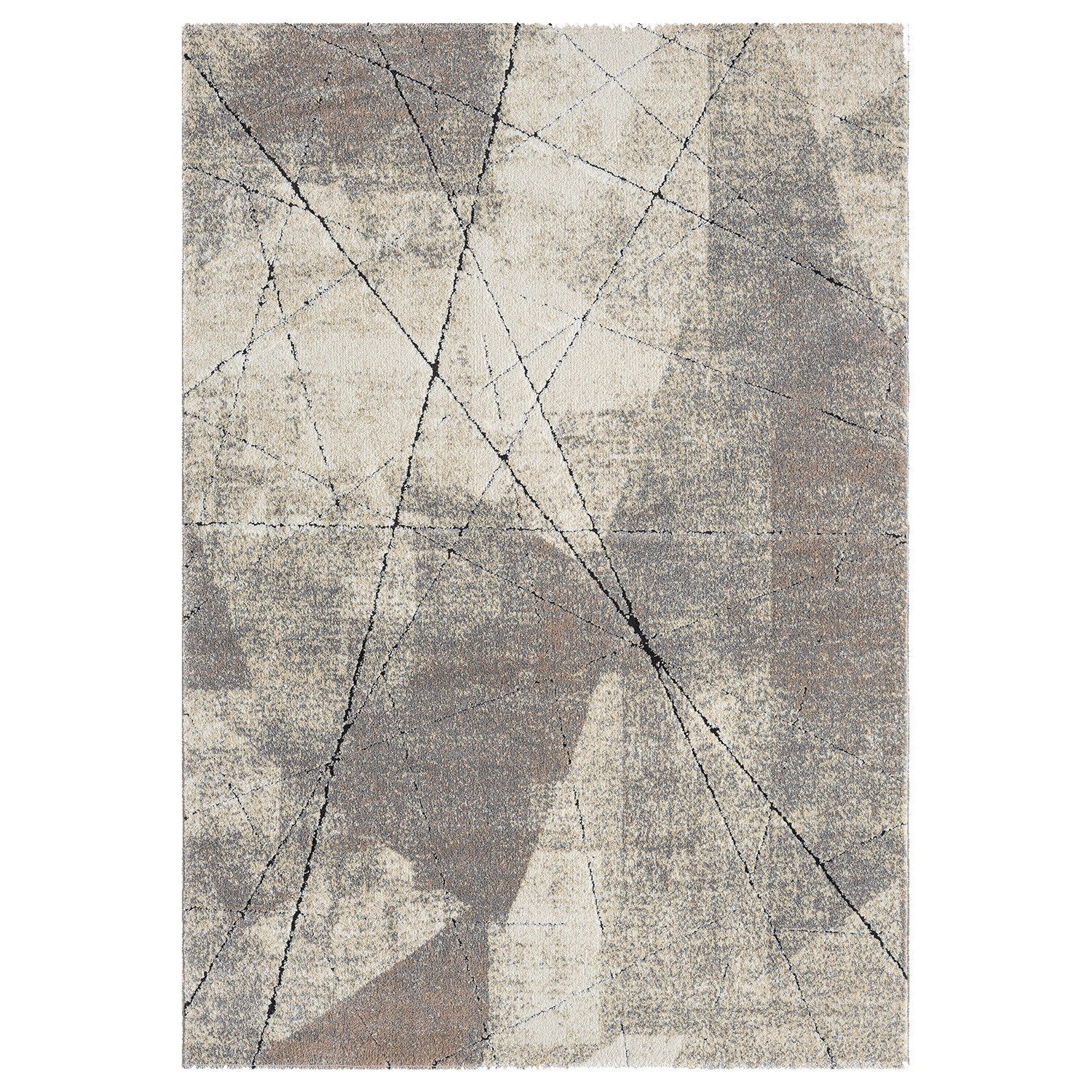 Vimoda Teppich Kurzflor Modern, Marmor Motiv Weich & dicht, Rechteckig, Höh günstig online kaufen