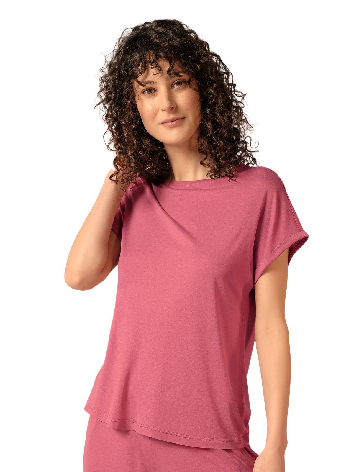 HUBER T-Shirt Damen Shirt kurzarm hautnah Night Basic Selection (Stück, 1-tlg) -. € 37,95