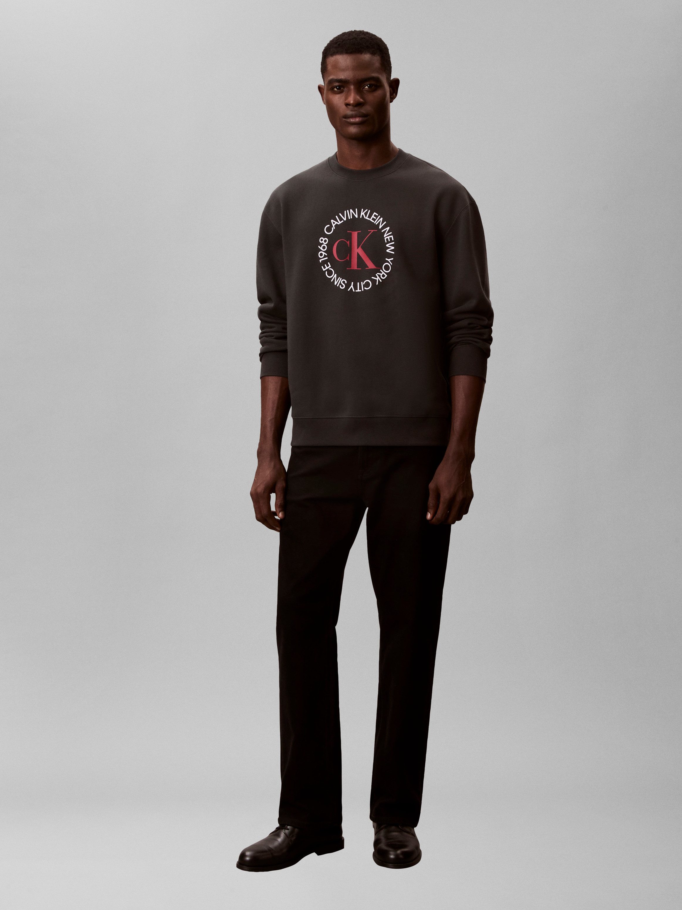 Calvin Klein Jeans Sweatshirt Regular fit mit Rundhalsausschnitt