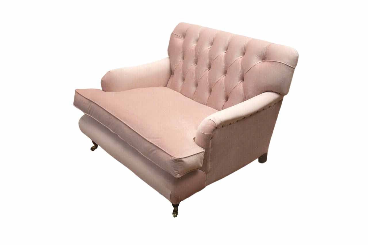 JVmoebel Chesterfield-Sofa, Sessel 1.5 Wohnzimmer Klassisch Sitzer Design Chesterfield Couch