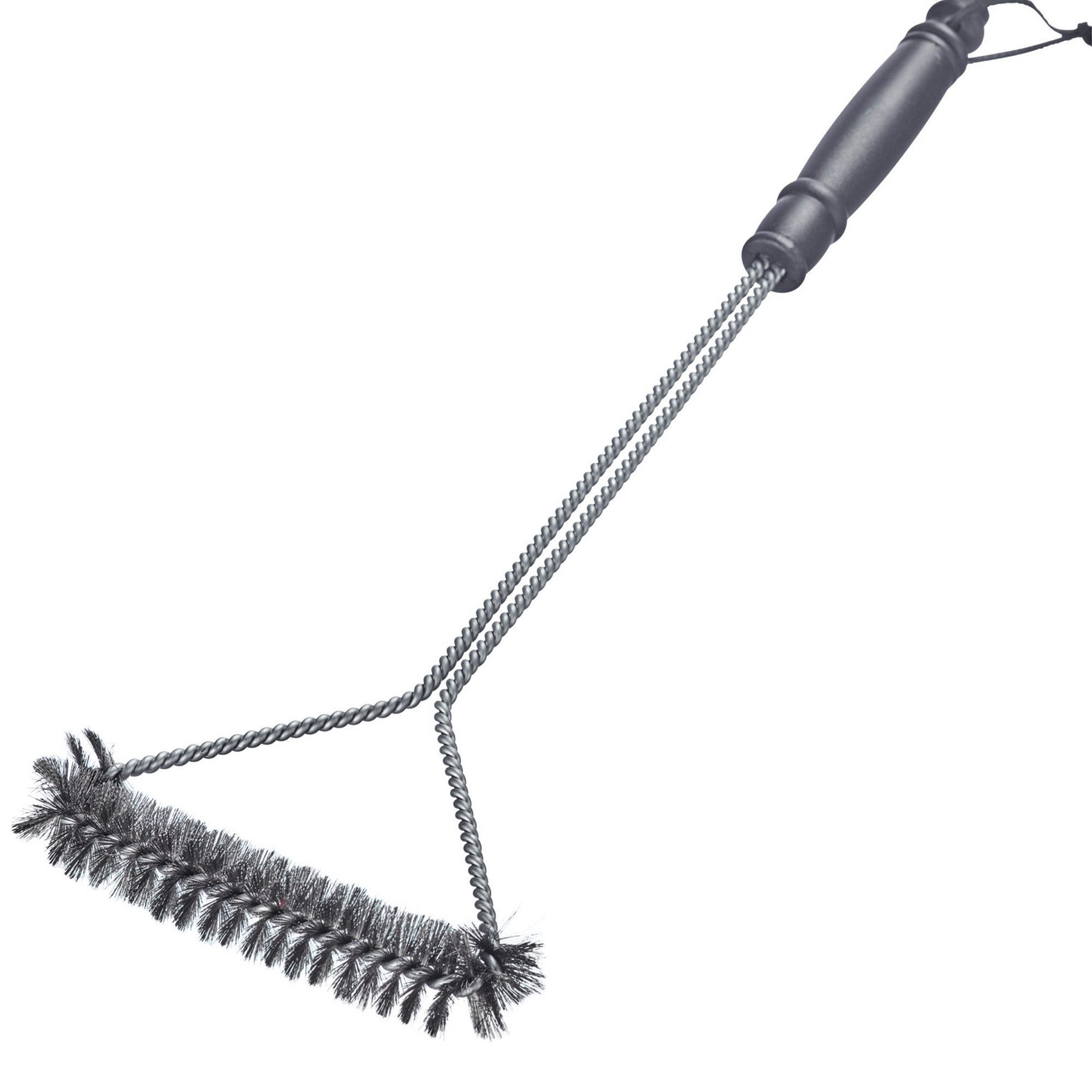 Thiru Grillbürste mit stabilen Edelststahlborsten, (1-tlg), Ergonomischer Griff, inklusive Bändchen zum Aufhängen