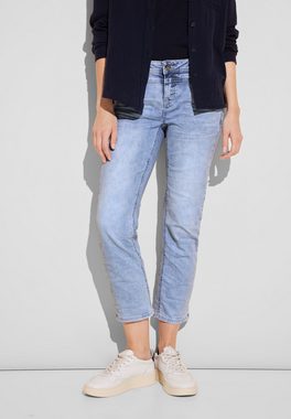 STREET ONE Comfort-fit-Jeans mit hellgrauer Waschung