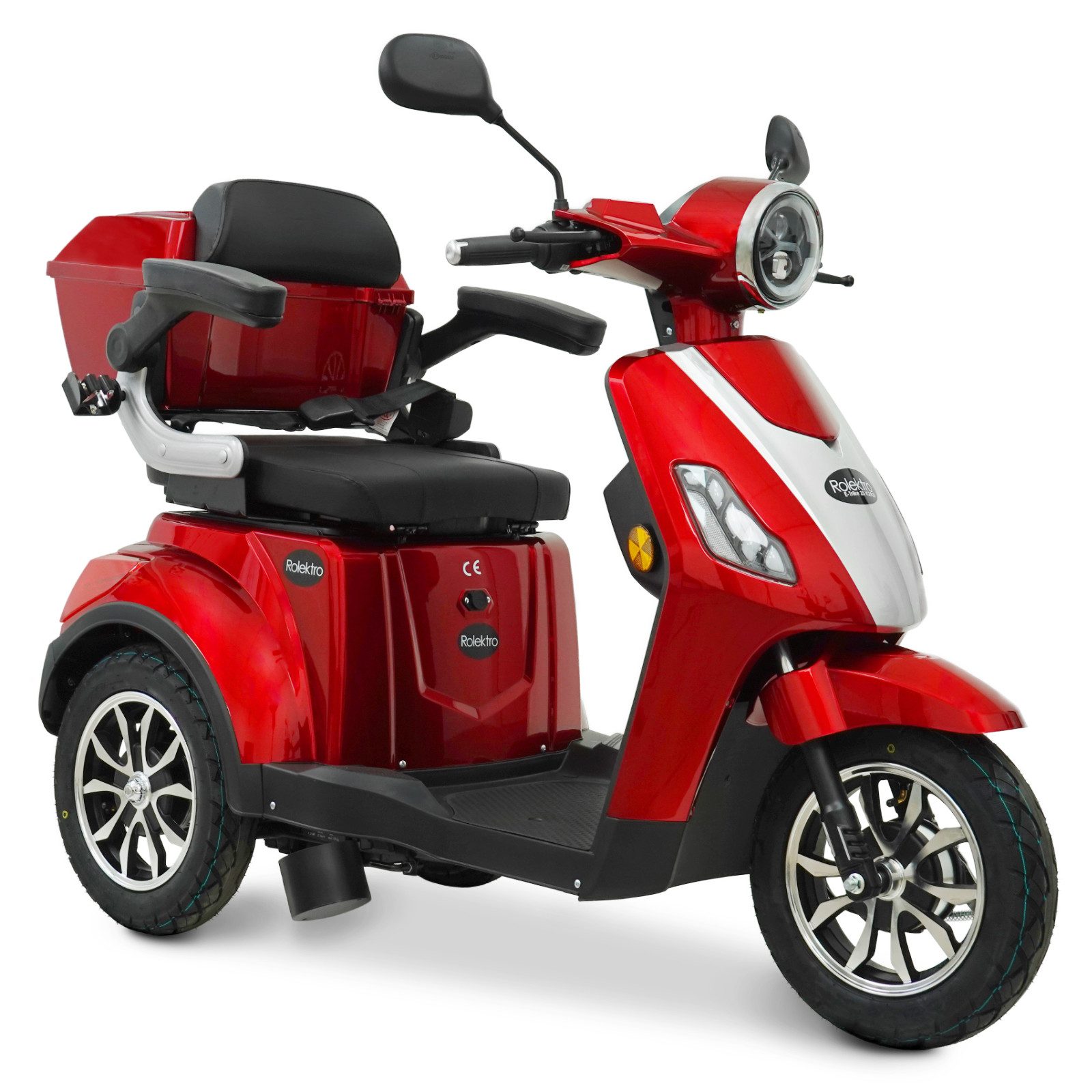 Rolektro Elektromobil Rolektro E-Trike 15 V.2-R31 Bleigel, 1400 W, 15 km/h
