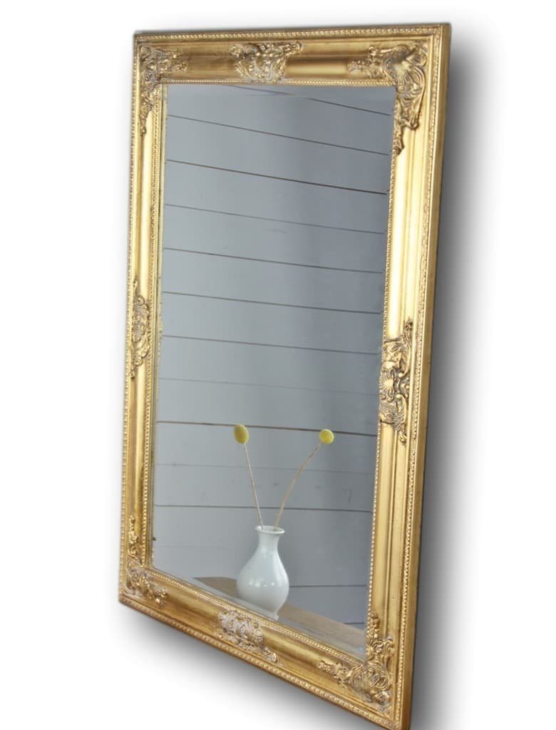 elbmöbel Wandspiegel Spiegel gold barock, Spiegel: Großer Rahmen im Barock Stil