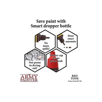Army Painter Acrylfarbe WP1138 - Quickshade Washes-Reihe: Red Tone Ink