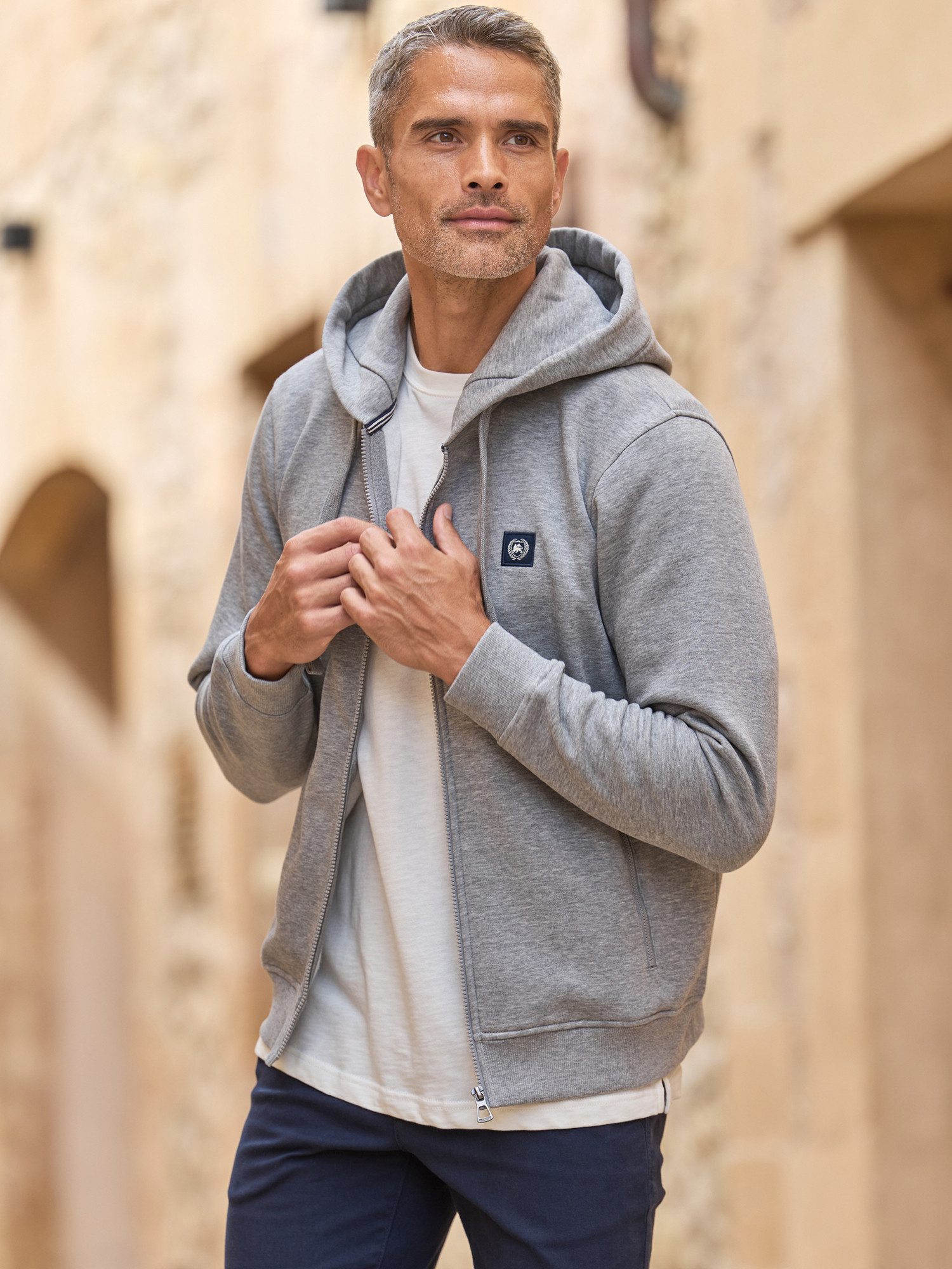 LERROS Sweatjacke LERROS Hoodie Sweat-Jacke günstig online kaufen