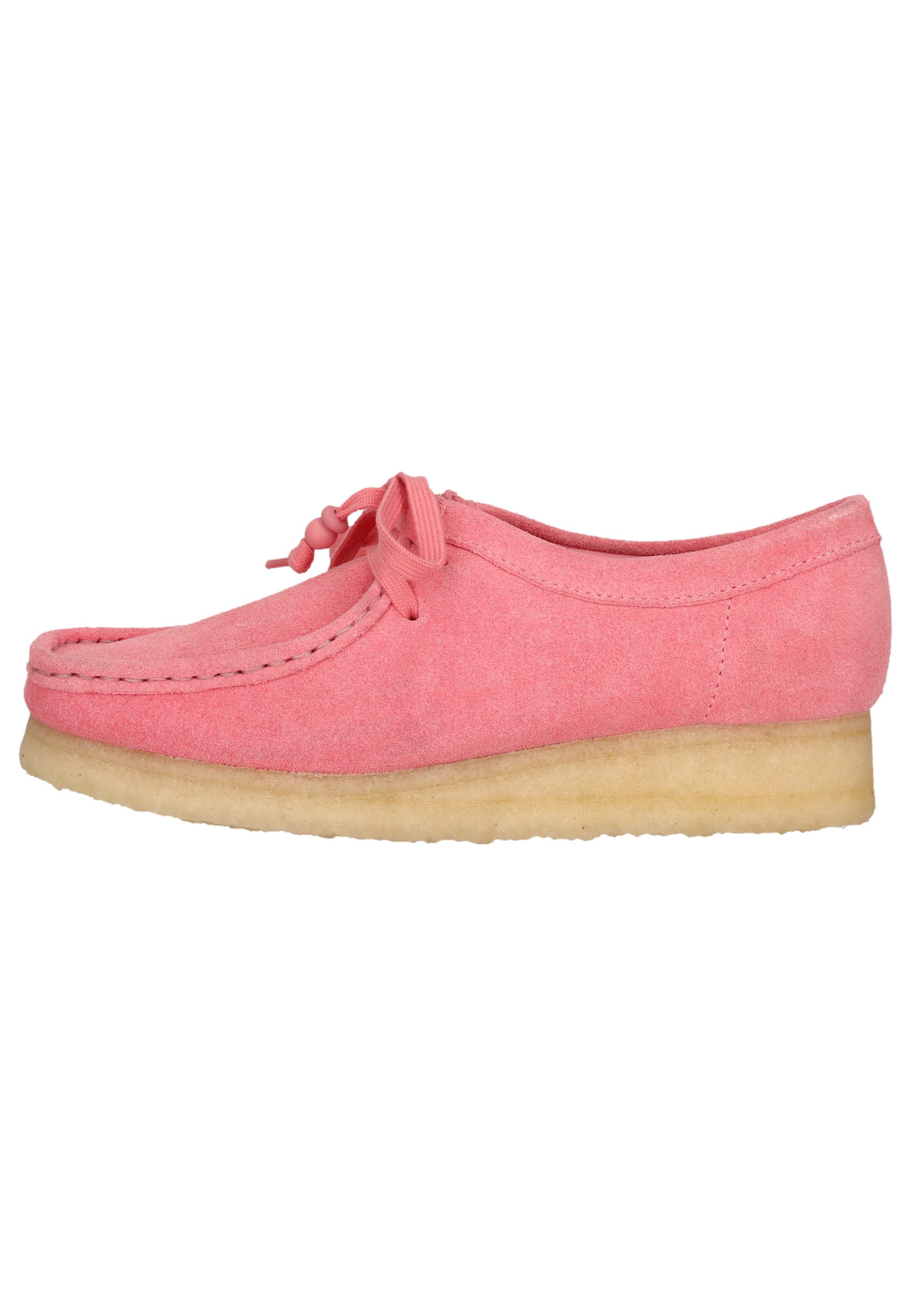 Clarks Wallabee Mokassin aus hochwertigem Veloursleder