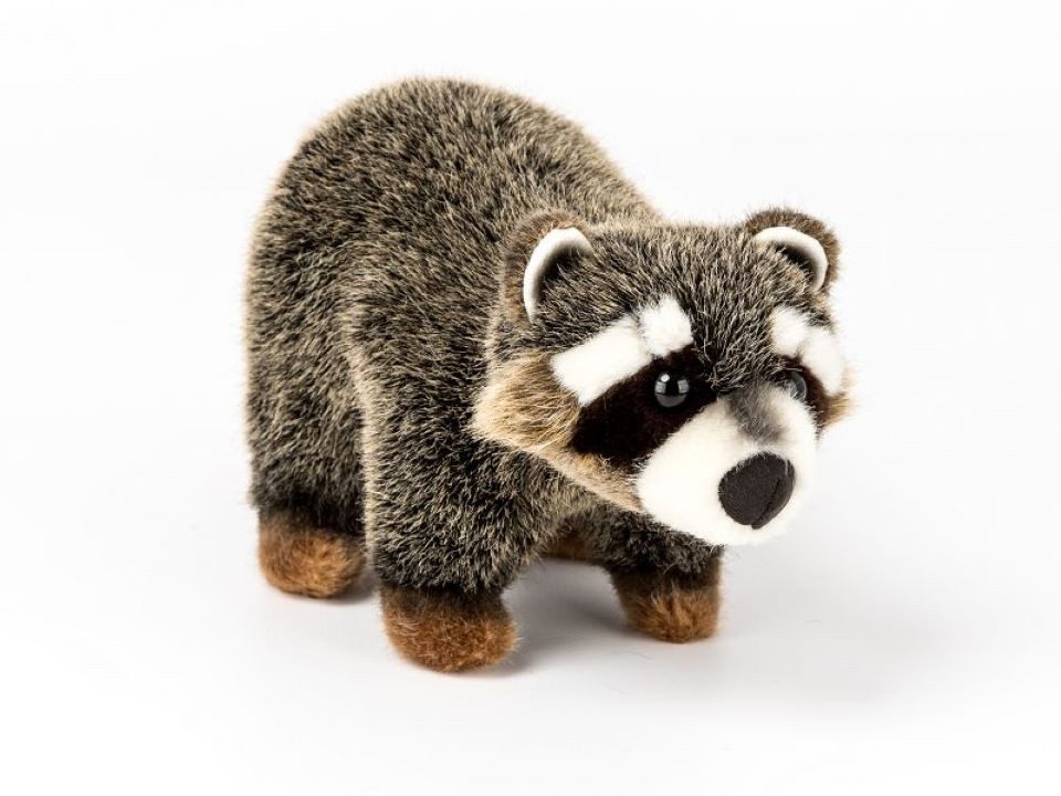 Kösen Kuscheltier Waschbär stehend 26 cm Plüschwaschbär