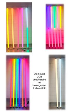 XENON LED Wandleuchte 7227 LED Bunter STAB 1,23m 12 Volt 2-farbig inkl. Netzteil Blau-Pink, LED, Xenon / Blau-Pink