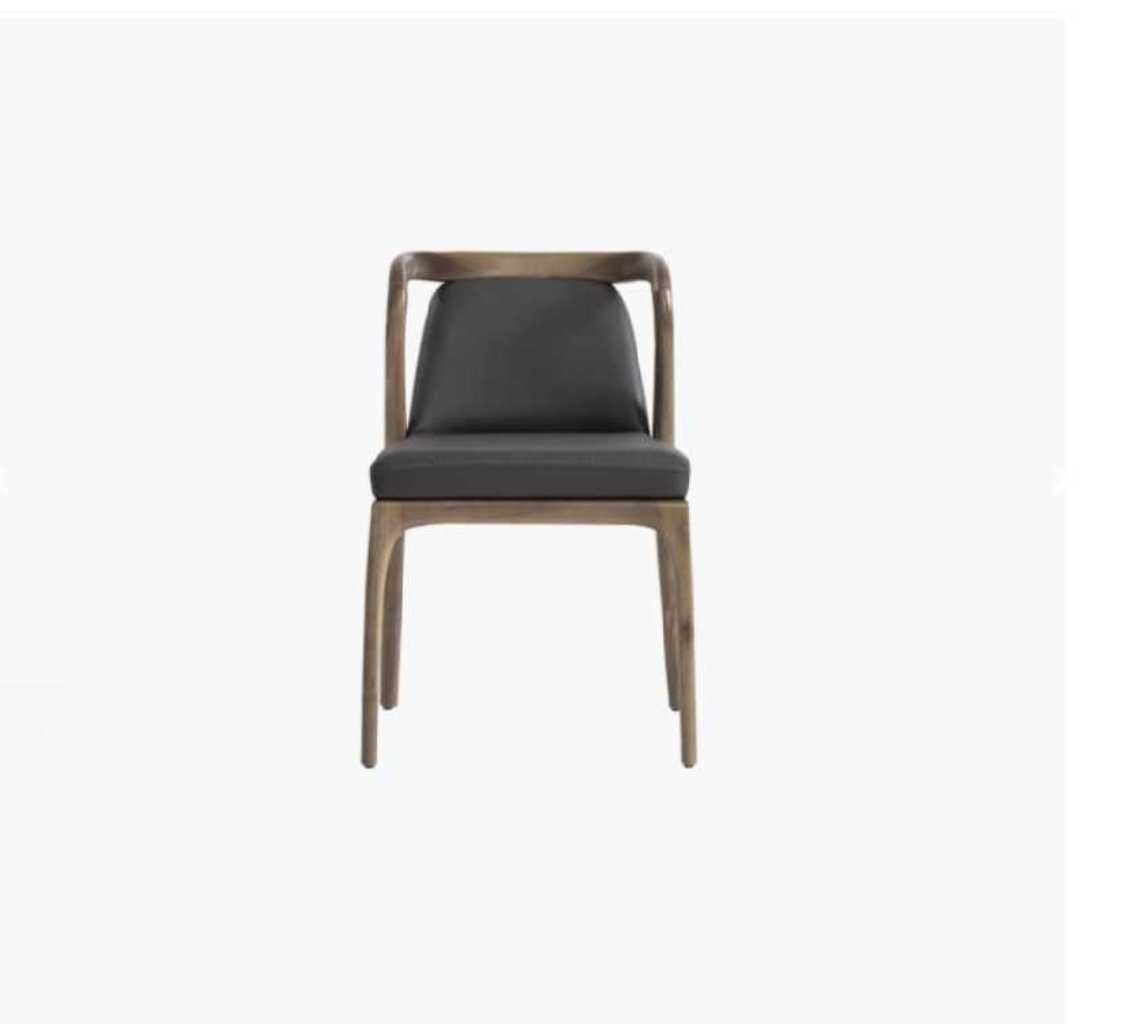 JVmoebel Stuhl Luxus Stuhl für Esszimmer Lehnstuhl Polster Stühle Holz (1 St), Made in Europa