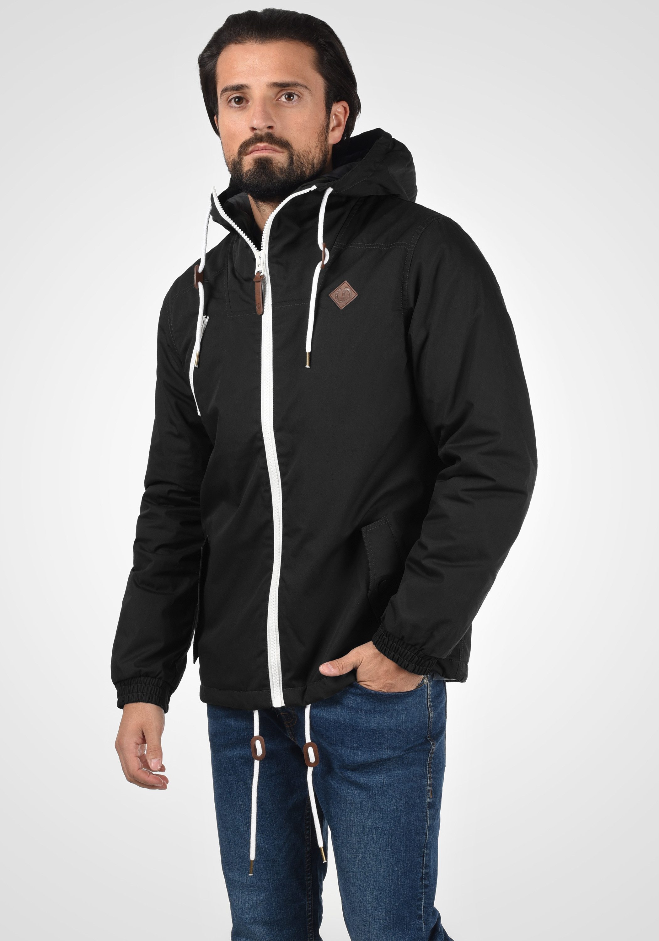 !Solid Kurzjacke SDTilden Übergangsjacke mit kontrastfarbenen Reißverschlüssen