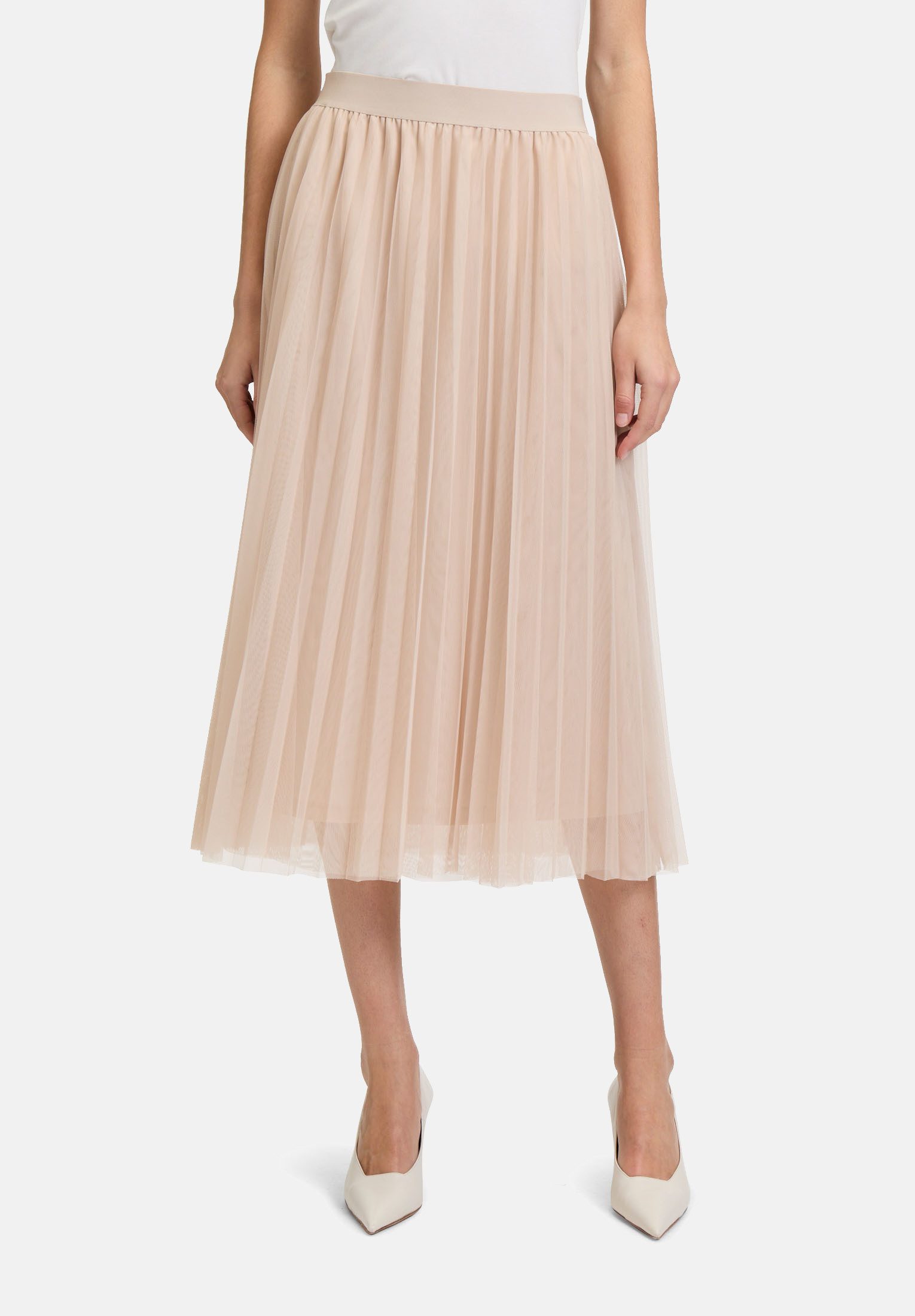 Betty&Co Midirock Damen mit Plissee Plissee